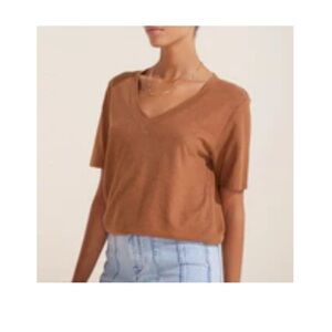 Lacceti Havana Relaxed Tee - Brown / M